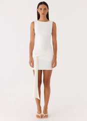 Everly Mini Dress - White
