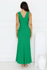 Diamond Delights Maxi Dress Green