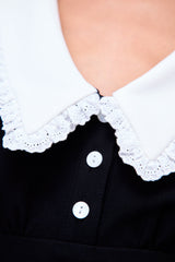 Jane Eyelet Mini Dress