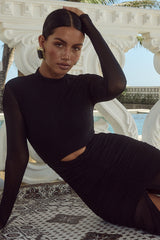 Juni Maxi Dress - Black
