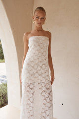 Kinera Maxi Dress - White