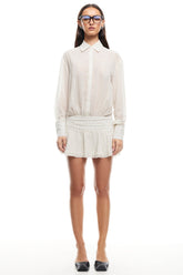 LIONESS Girls Girls Girls Mini Dress Onyx Polka