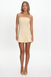 LIONESS Nautica Mini Dress Lemontini