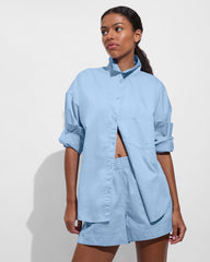Port Button Down - Blue Skies