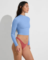 Rays Long Sleeve Top - Blue Skies