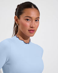 Rays LS Top *Long *Wavy - Blue Skies / Jam