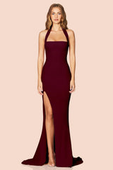 Nookie Boulevard Gown - Wine