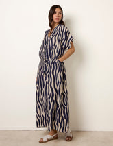 Zebra Print Dress