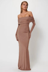 Gwen Gown - Coffee