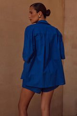 Irene Shirt - Cobalt