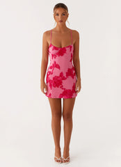 Alivia Micro Mini Dress - Pink