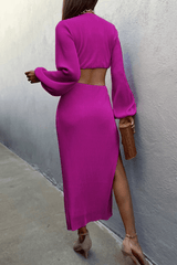 Freya Midi Dress - Orchid