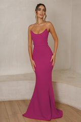 Celine Gown - Berry