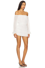 Allena Mini Dress - White