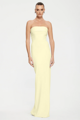 Monroe Gown - Lemon