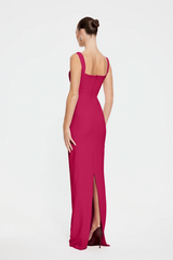 Marbella Gown - Raspberry