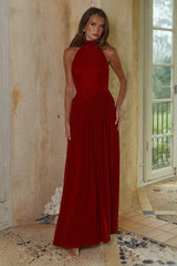 Vanessa Maxi Dress - Cherry