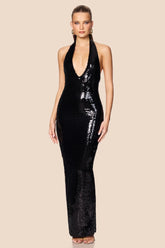 Nookie Siren Gown - Black