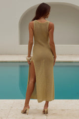 Ariya Maxi Dress - Gold