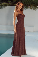 Ellerby Maxi Dress - Chocolate
