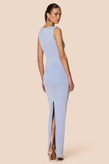 Nookie Crush Drape Maxi Dress - Lavendar