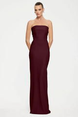 Monroe Gown - Wine