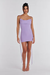 Jai Mini Dress - Lilac