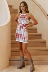 Jayla Mini Dress - Neutral