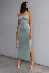 Jodie Midi Dress - Sage