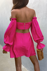 Jolie Mini Dress - Pink