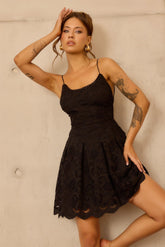 Last Moment Mini Dress - Black