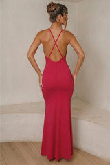Mercer Dress - Crimson (PREORDER)