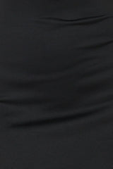 Bewitching Long Sleeve Lace Mini Dress Black