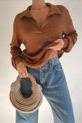Avery Jumper - Chestnut