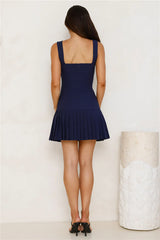 Angelique Mini Dress Navy