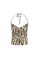 Belini Top - Zebra Chocolate