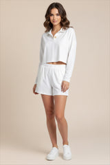 Ella Short Set - White