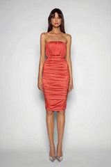 Aisha Dress - Coral