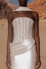 Azzura Gown - White
