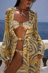 Camille Robe - Sivella Print