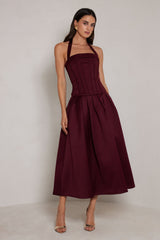 Dakota Dress - Wine