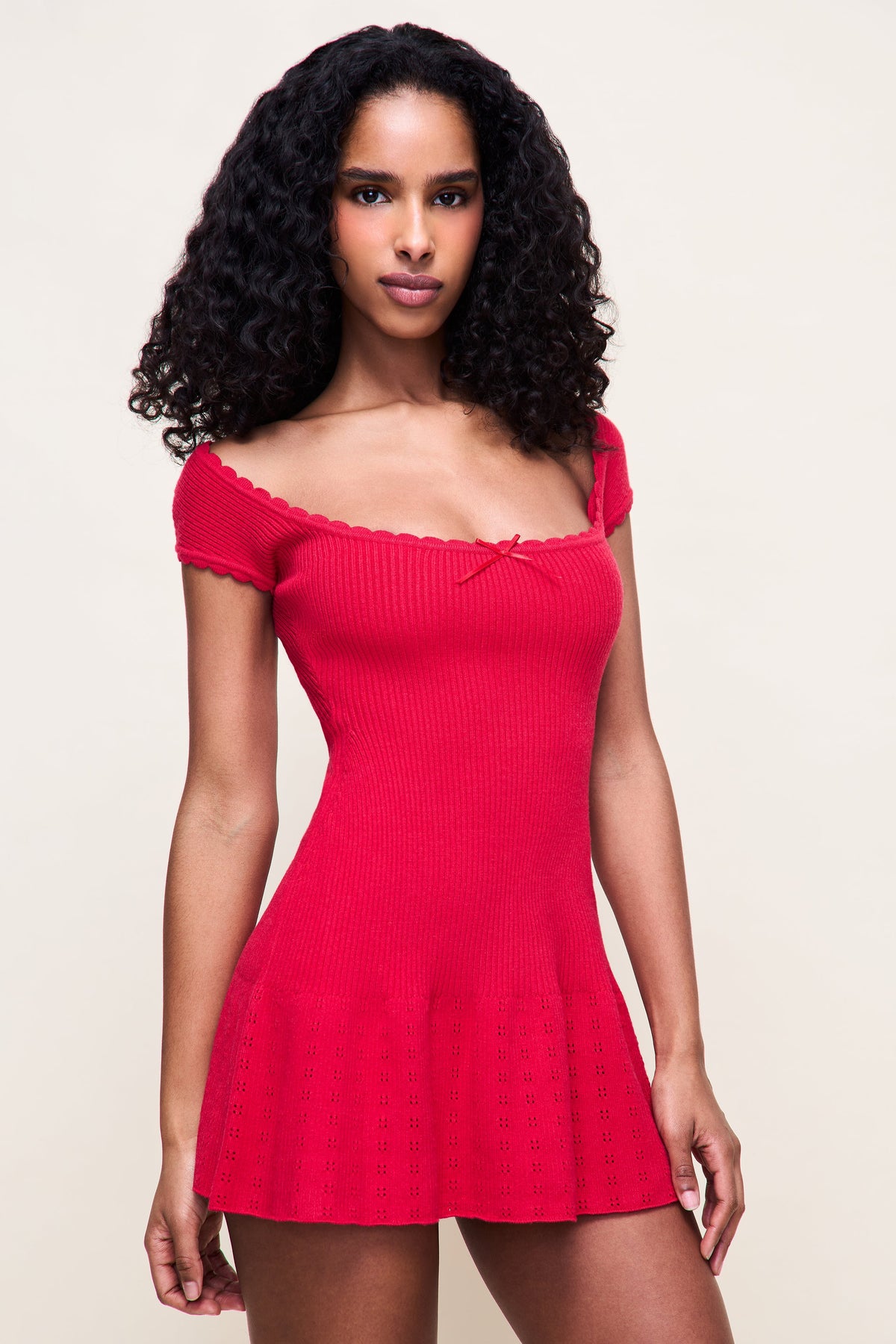 Eileen Pointelle Dress