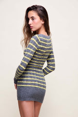 Poet Cable Knit Mini Dress