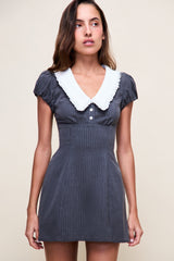 Jane Eyelet Mini Dress