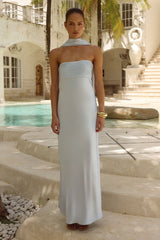 Elsa Maxi Dress - Ice blue