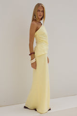 Halzie Maxi Skirt - Lemon