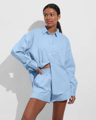 Port Button Down - Blue Skies