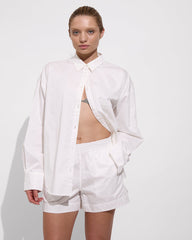 Port Button Down - Coconut