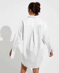 Port Shirt Dress - Coconut
