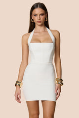 Nookie Belleza Mini Dress - White